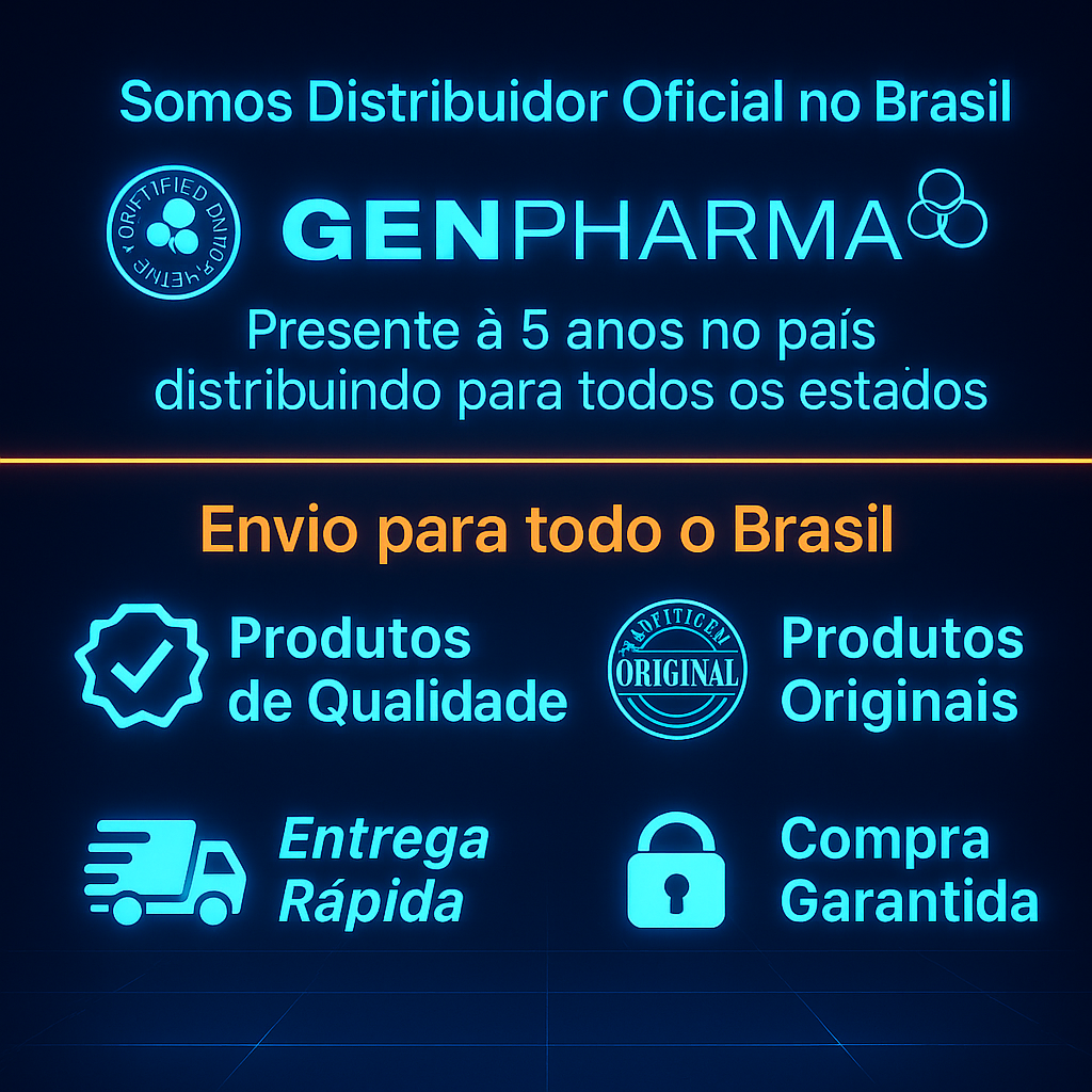 ADIPOTIDE (FTPP) 10mg + Diluente Mata as Células de Gordura Genpharma - AES LABS
