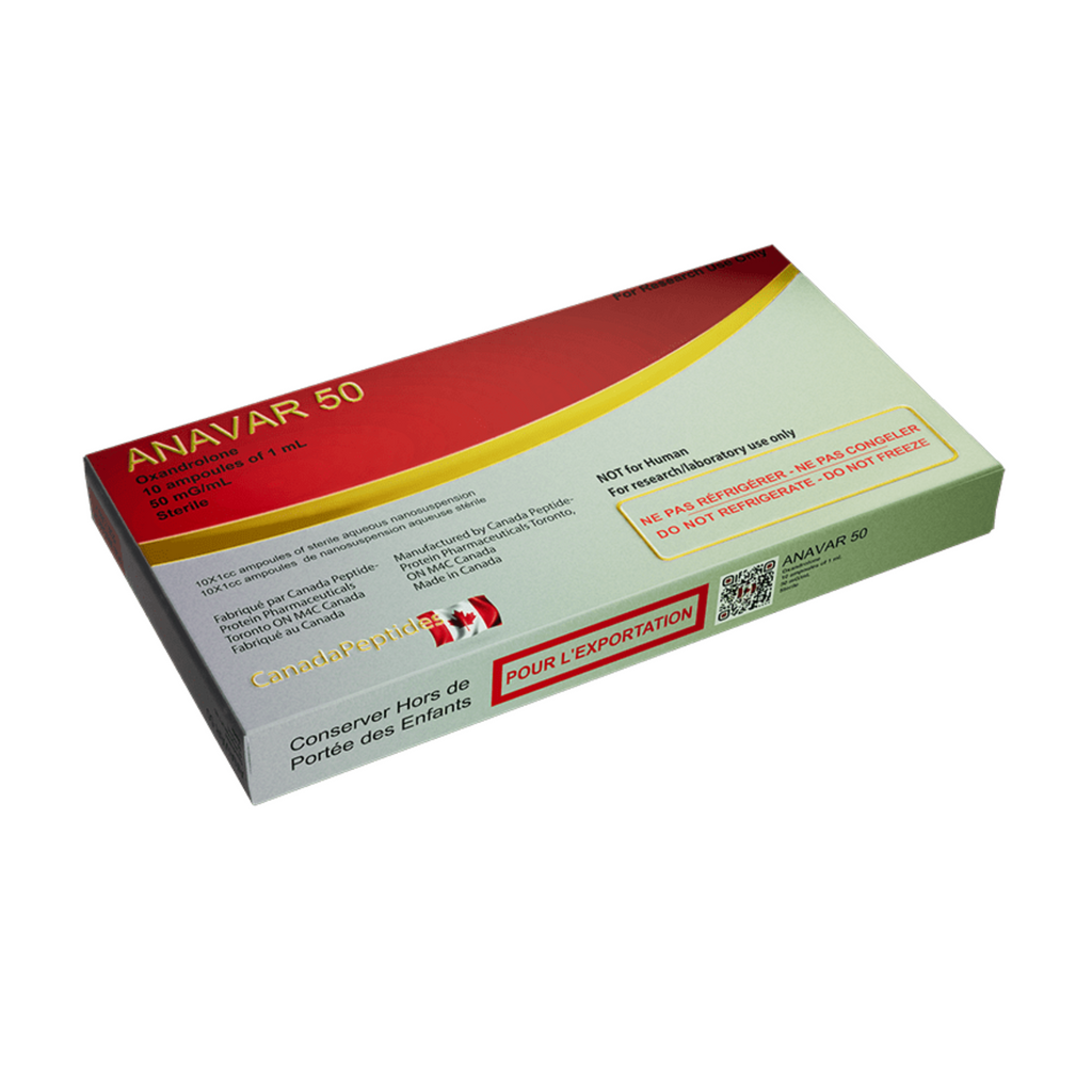 Oxandrolona 50mg 10x 1ml Canadá Bio Labs - AES LABS