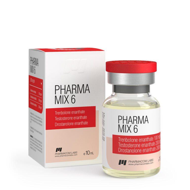 Mix 6 (Test E, Tren E, Mast E) - Pharmacom - AES LABS
